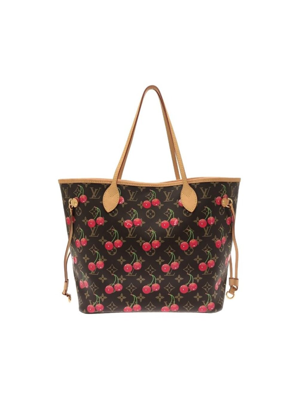 Louis Vuitton Monogram Cherry Neverfull MM Bag